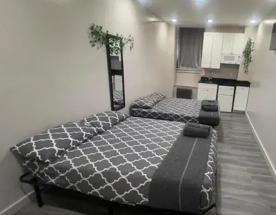 Two Full Beds Apartment con dos camas dobles